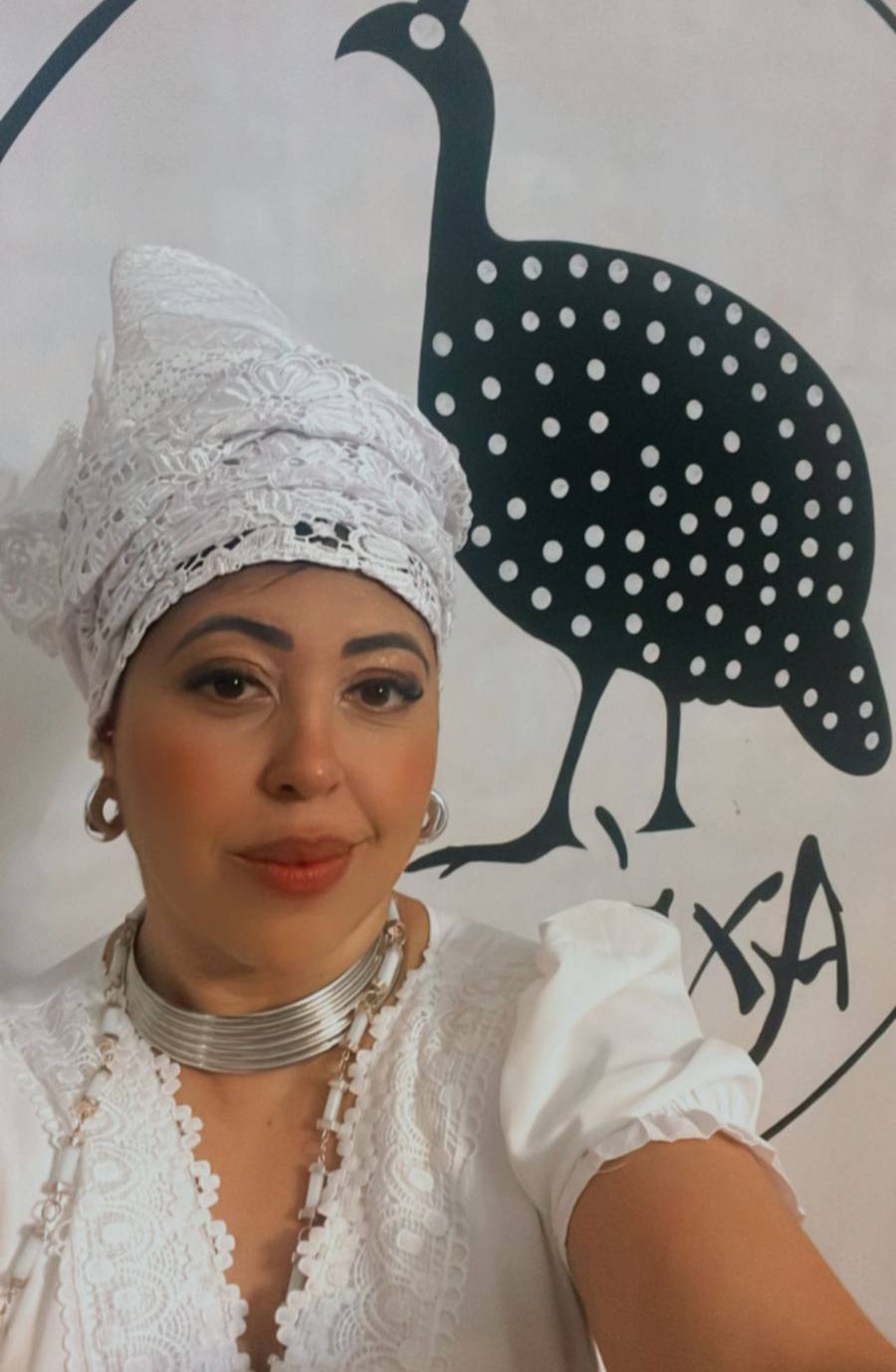 Egbomy Elaine, integrante da Cia de Ogans